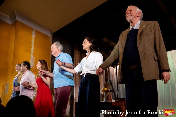 Photos: John Lithgow and the Cast of GIANT Take Opening Night Bows — photo 8 of 14