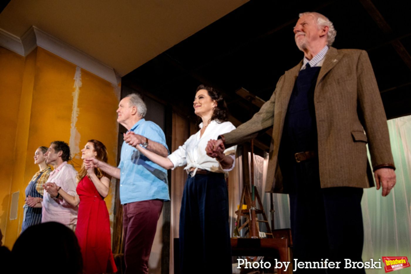 Photos: John Lithgow and the Cast of GIANT Take Opening Night Bows  Image