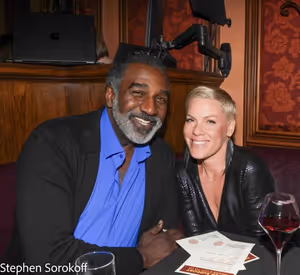Norm Lewis & Pink Photo