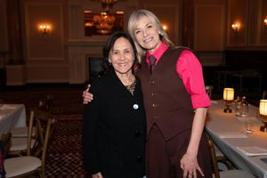 Dame Arlene Phillips and Tamzin Outhwaite - credit Bonnie Britain Photo