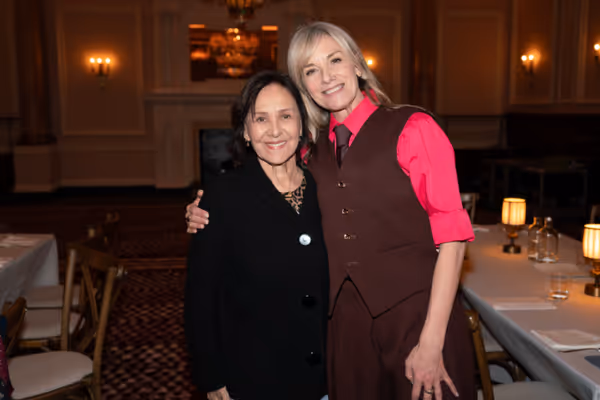 Dame Arlene Phillips and Tamzin Outhwaite - credit Bonnie Britain Photo