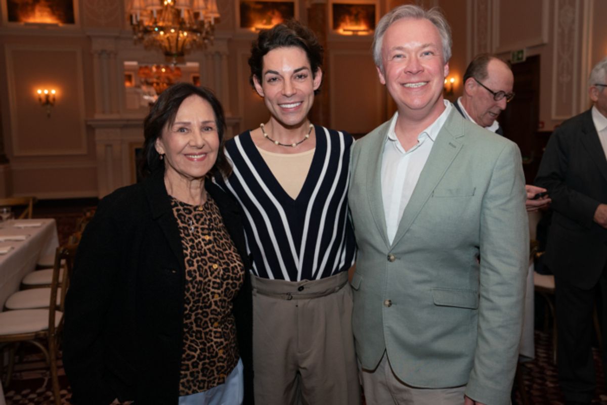 Dame Arlene Phillips, Tom Read Wilson, and Joel Marvin - credit Bonnie Britain at 