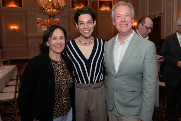 Dame Arlene Phillips, Tom Read Wilson, and Joel Marvin - credit Bonnie Britain Photo