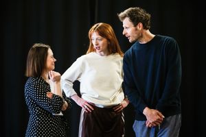 Gina Beck, Poppy Gilbert, Rupert Young Photo