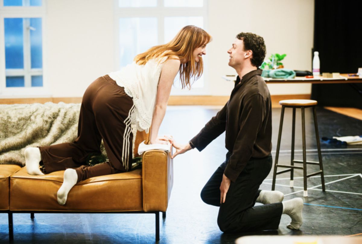 Poppy Gilbert, Stuart Thompson at 