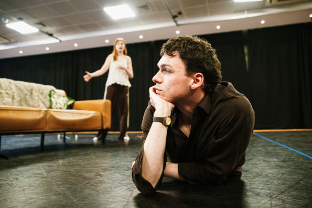 Poppy Gilbert, Stuart Thompson  at 