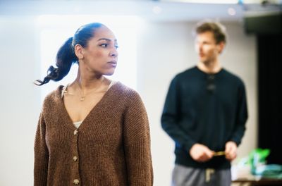 Simbi Akande, Rupert Young  Photo