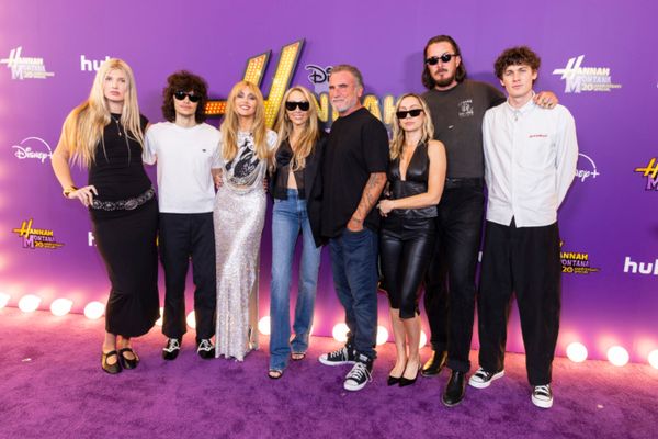 LILY-ROSE PURCELL, MAXX MORANDO, MILEY CYRUS, TISH CYRUS-PURCELL, DOMINIC PURCELL, BR Photo