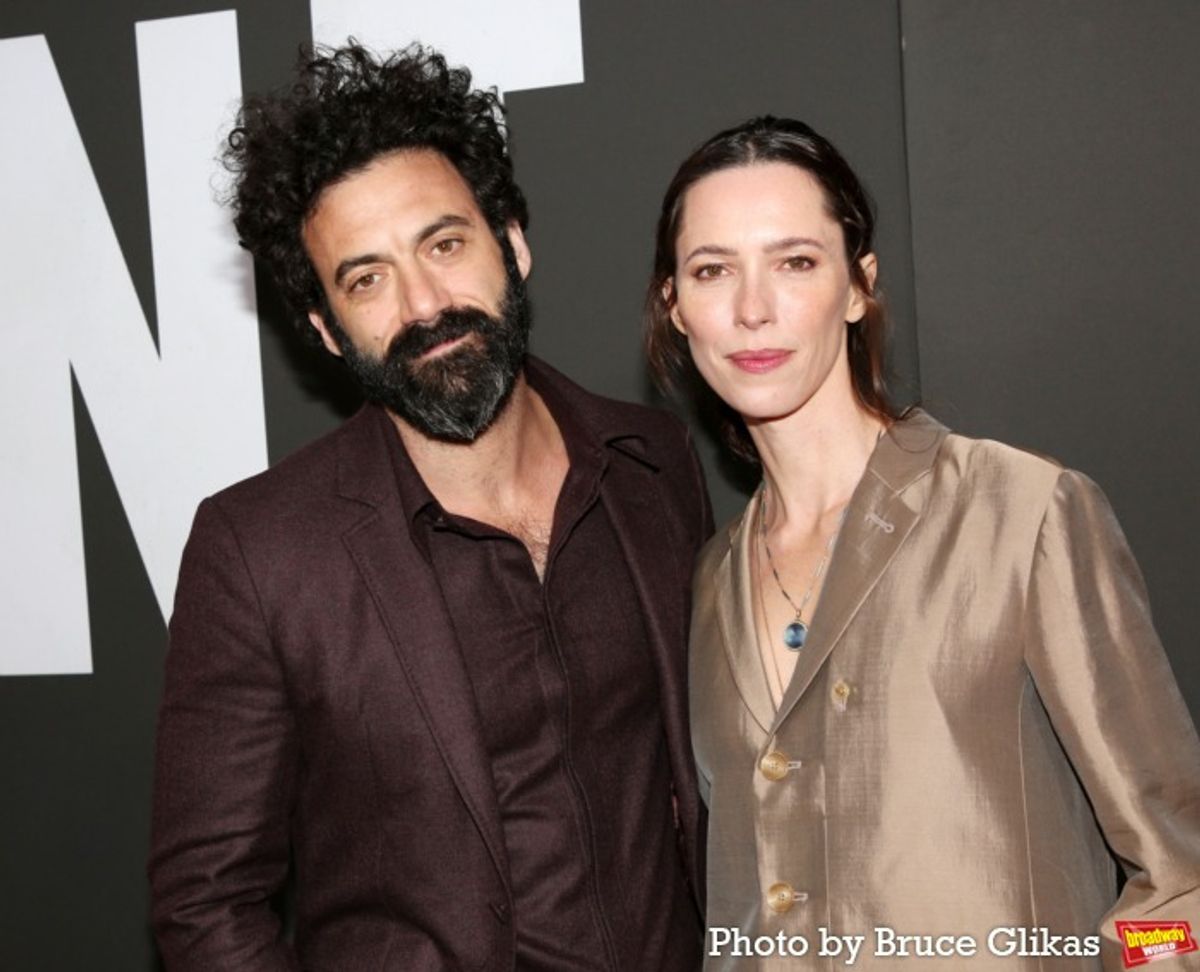 Morgan Spector and Rebecca Hall at 