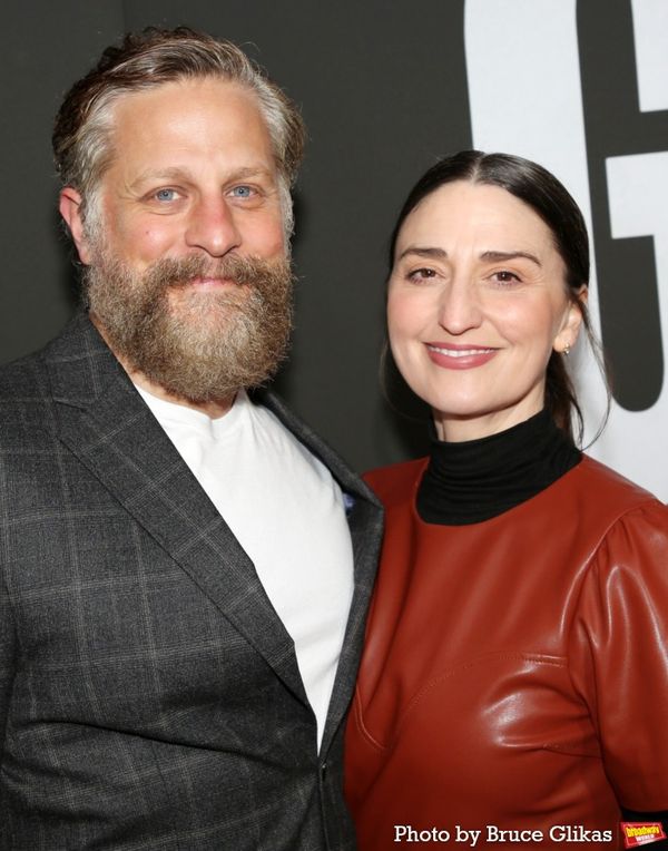 Joe Tippett and Sara Bareilles Photo