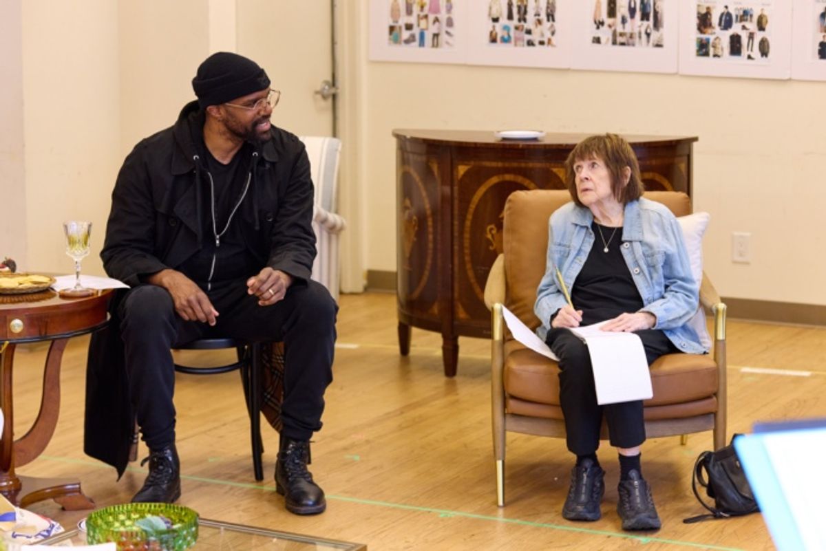 Carl Clemons-Hopkins and Marylouise Burke  at 