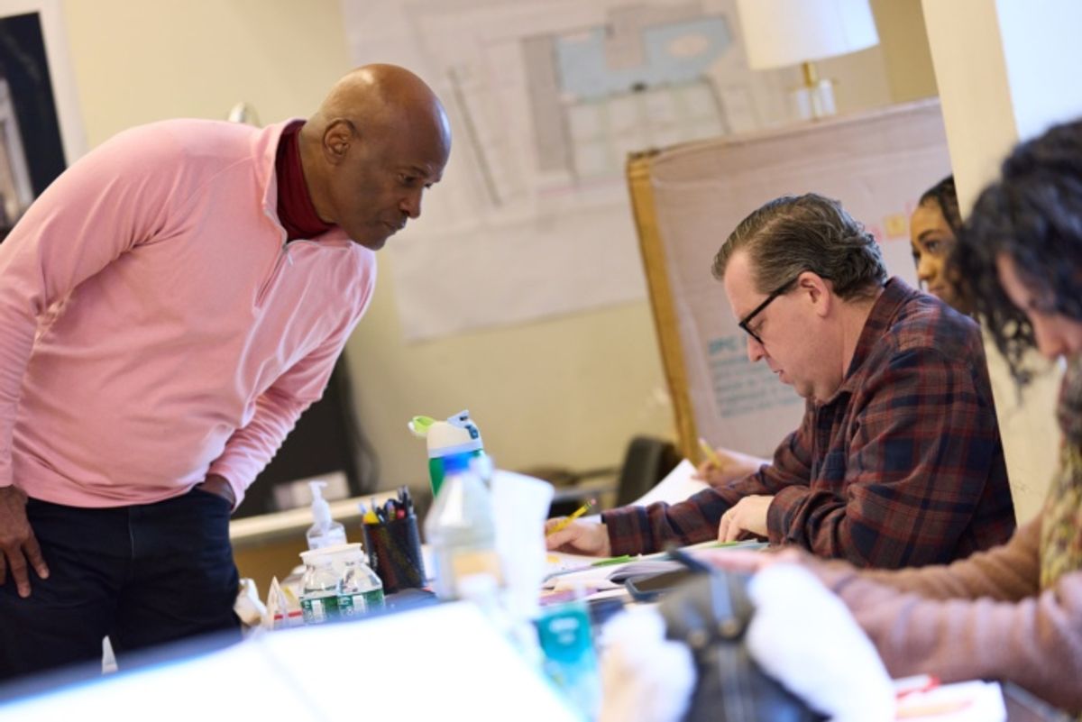 Kenny Leon and David Lindsay-Abaire at 