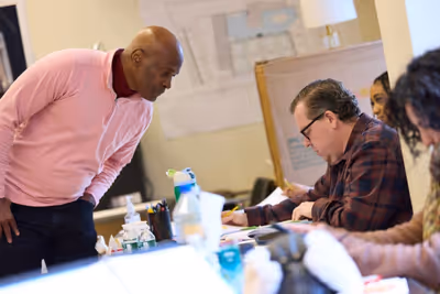 Kenny Leon and David Lindsay-Abaire Photo