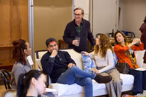 Jeena Yi, Anika Noni Rose, Ricardo Chavira, Richard Thomas, Kayli Carter and Margaret Photo