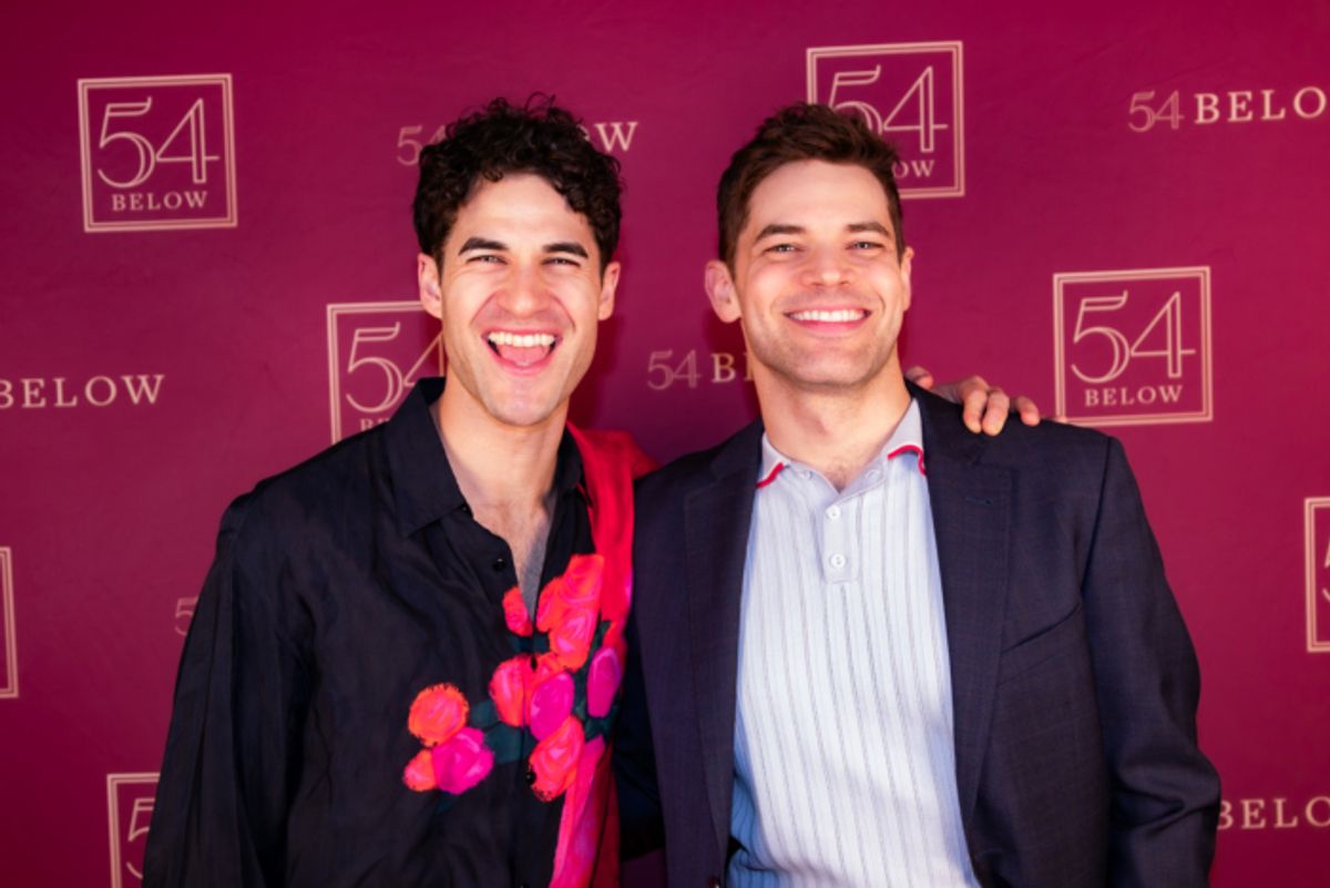 Darren Criss and Jeremy Jordan at 