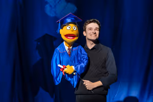 AVENUE Q. Noah Harrison (Princeton). Photo by Matt Crockett Photo