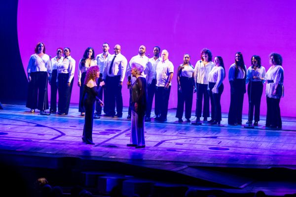 Bernadette Peters, Leslie Uggams, and Broadway Inspirational Voices Photo
