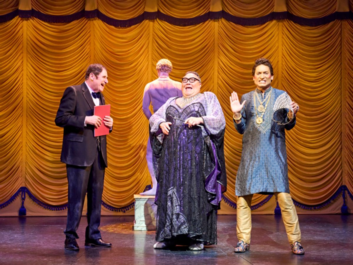 Richard Kind, Trevor Ashley, and Raj Ghatak at 