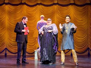 Richard Kind, Trevor Ashley, and Raj Ghatak Photo