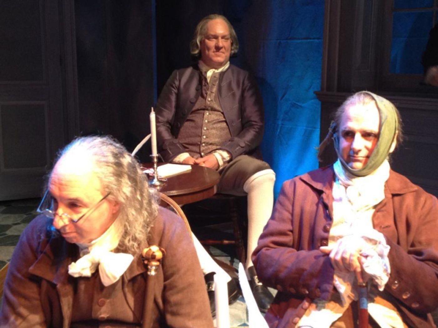 Feature: Three Actors, Three Productions of the Same
Show, Same Historic Theatre  Image