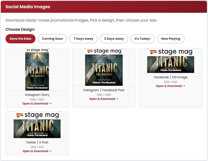 Introducing the StageMag Show Promo Kit Image