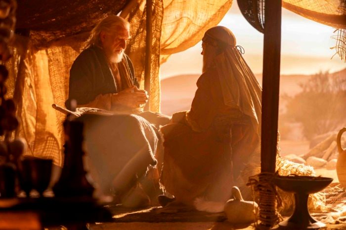 Video/Photos: Ben Kingsley is Moses in New HOUSE OF DAVID Companion Special Video/Photos: Ben Kingsley is Moses in New HOUSE OF DAVID Companion Special Image