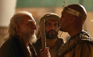 Ben Kingsley, Ahmed Lucan, and O-T Fagbenle Photo