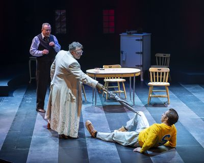 Geoff Elliott, David Nevell, David Kepner  Photo by Craig Schwartz Photo