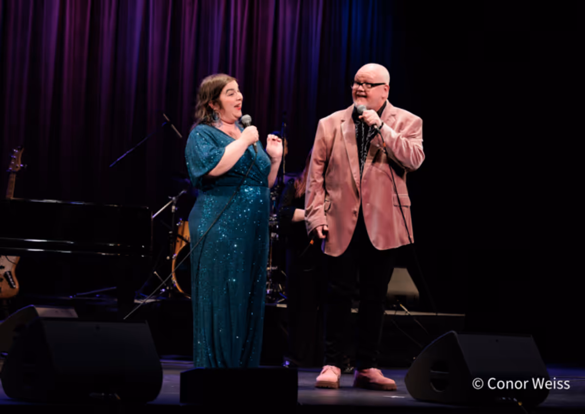 Lena Moy-Borgen & Lennie Watts. Photo credit: Conor Weiss at Photos: See Highlights from the 2026 MAC Awards at Symphony Space