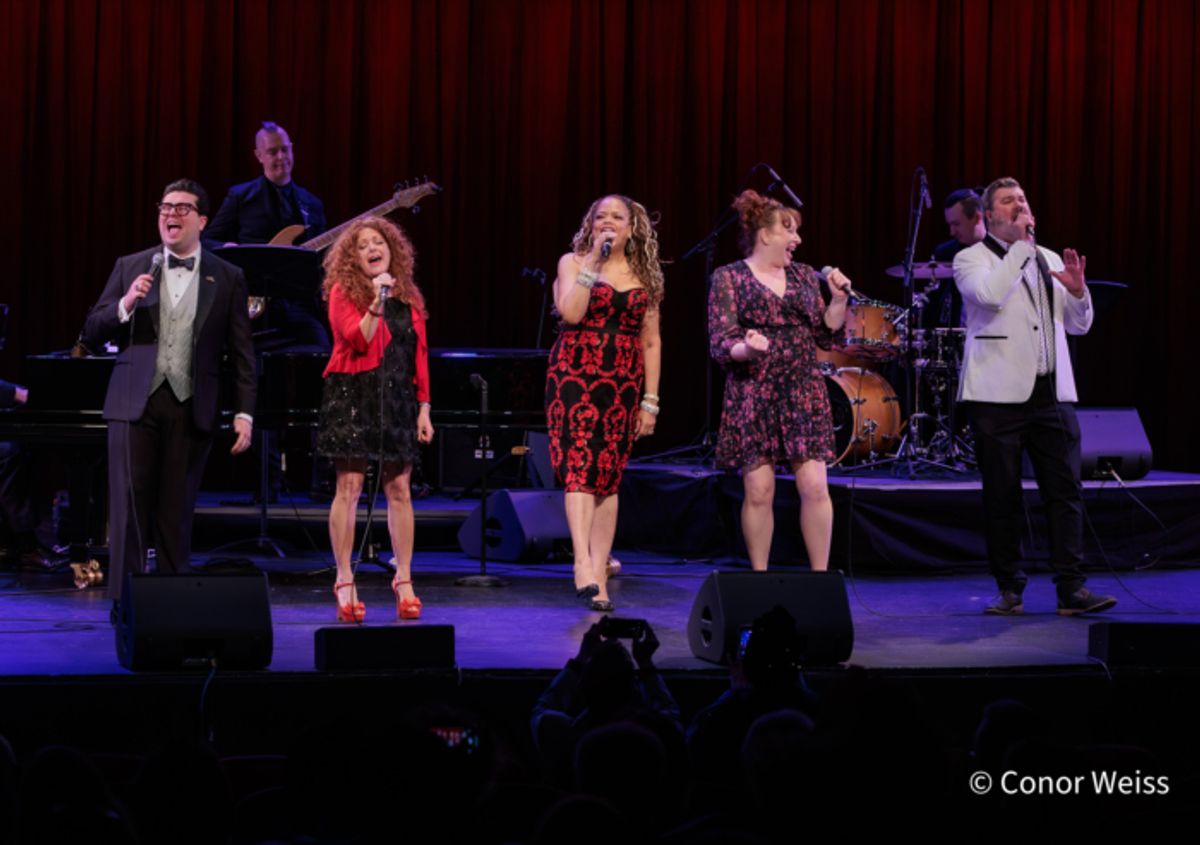 Justin Dylan Nastro, Kelly Rabke, Natalie Douglas, Lorinda Lisitza, Jon Satrom. Photo credit: Conor Weiss at 