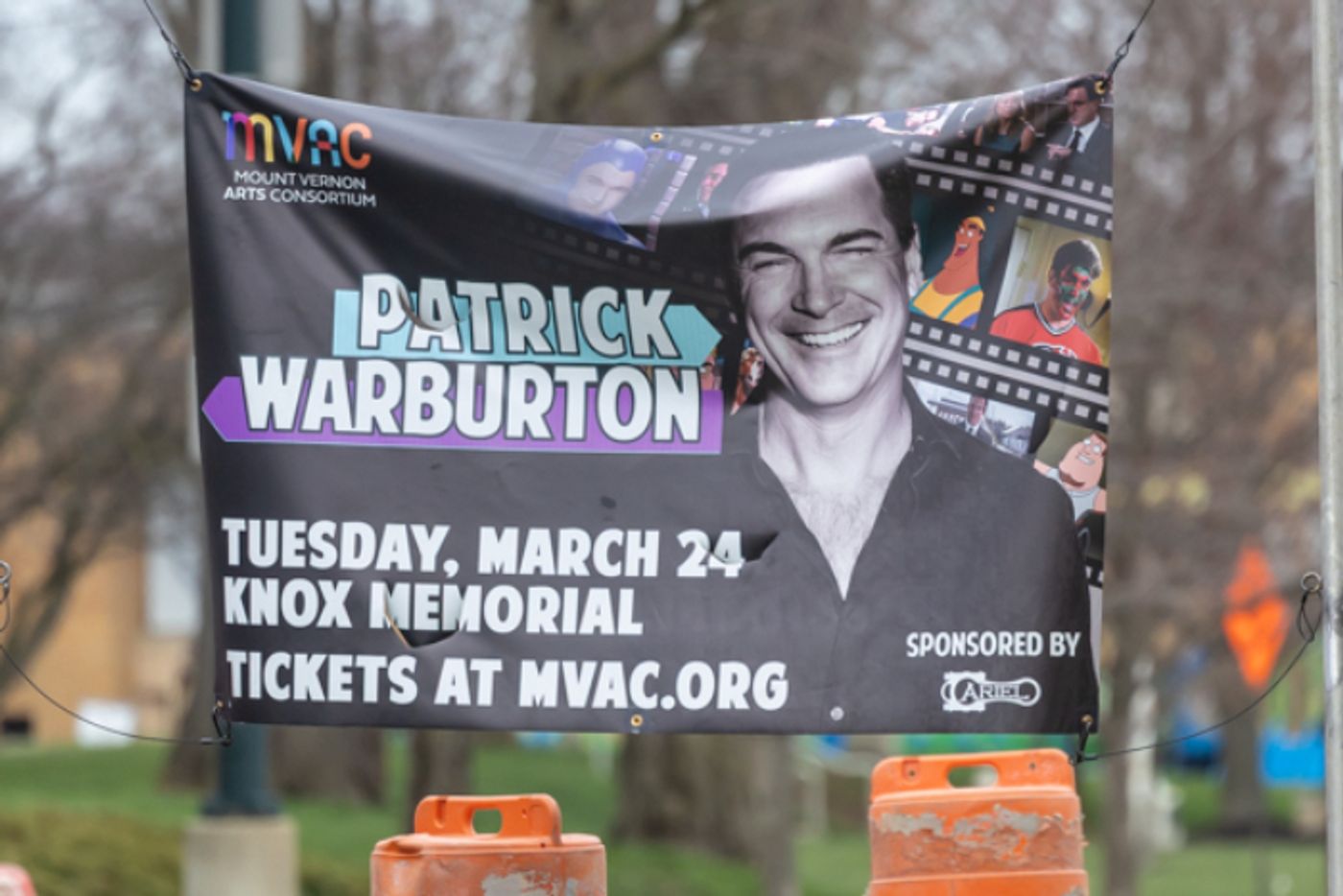 Photos: Inside Mount Vernon Arts Consortium presented Patrick Warburton  Image