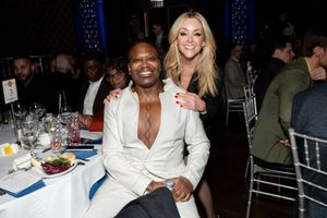 Arts in Action Award recipient Tituss Burgess with presenter Jane Krakowski Shawn Sal Photo