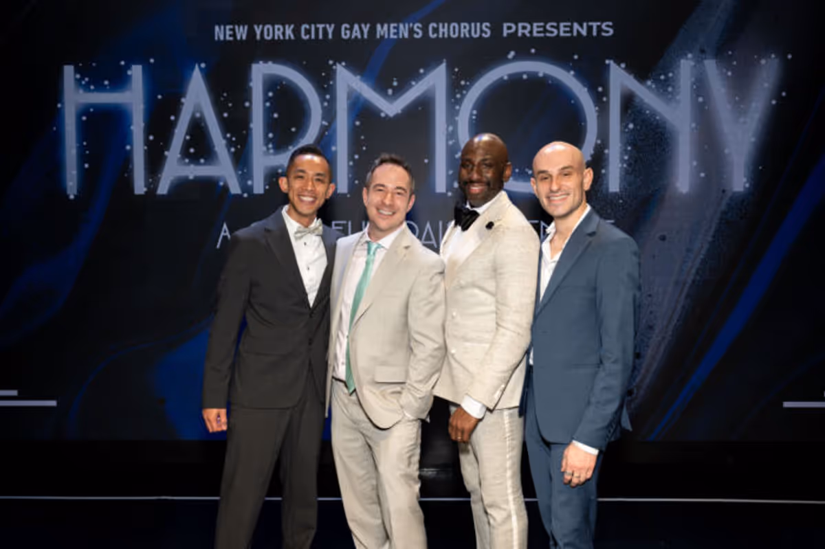 NYCGMC staff Lester Vrtiak, John Atorino, Rashad V. Chambers, Alexander Frisch Shawn Salley at 