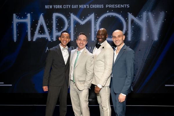 NYCGMC staff Lester Vrtiak, John Atorino, Rashad V. Chambers, Alexander Frisch Shawn  Photo