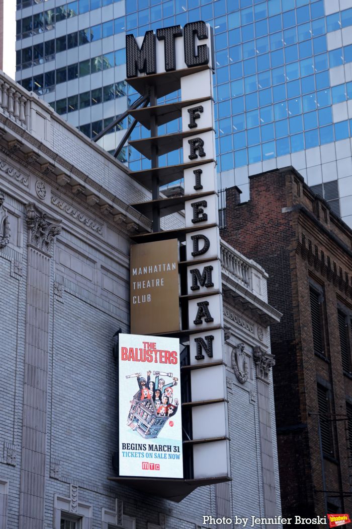 Photos: First Look at THE BALUSTERS Broadway Marquee — photo 1 of 4