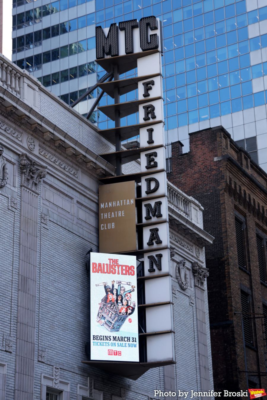 Photos: First Look at THE BALUSTERS Broadway Marquee Image