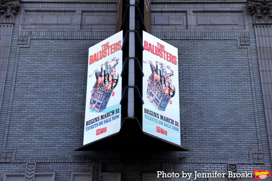 Photos: First Look at THE BALUSTERS Broadway Marquee Image