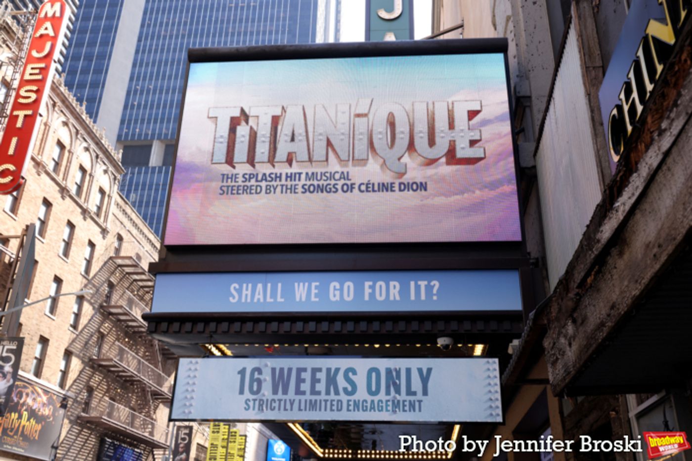 Up on the Marquee: TITANIQUE Sails to Broadway  Image