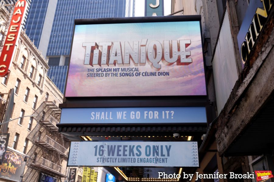 Up on the Marquee: TITANIQUE Sails to Broadway Image