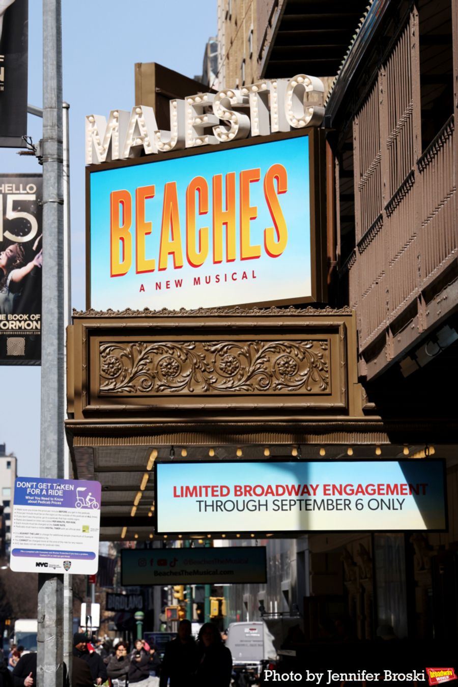 Photos: First Look at the Broadway Marquee for BEACHES  Image