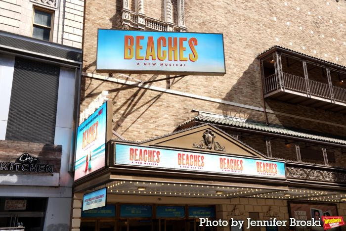 Photos: First Look at the Broadway Marquee for BEACHES — photo 3 of 4