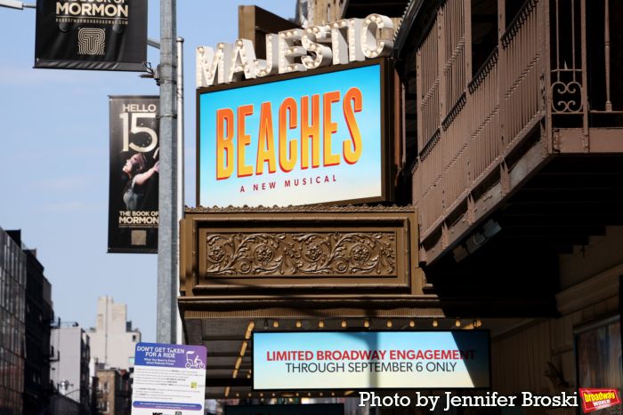 Photos: First Look at the Broadway Marquee for BEACHES — photo 4 of 4