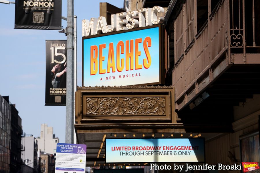 Photos: First Look at the Broadway Marquee for BEACHES  Image