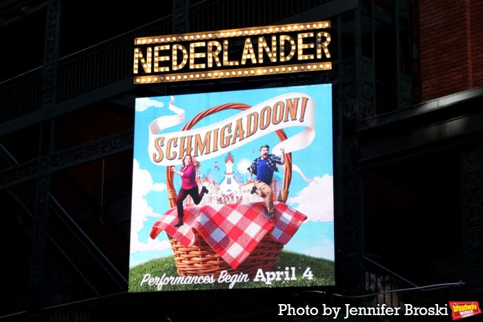 Photos: First Look at the SCHMIGADOON! Broadway Marquee — photo 1 of 4