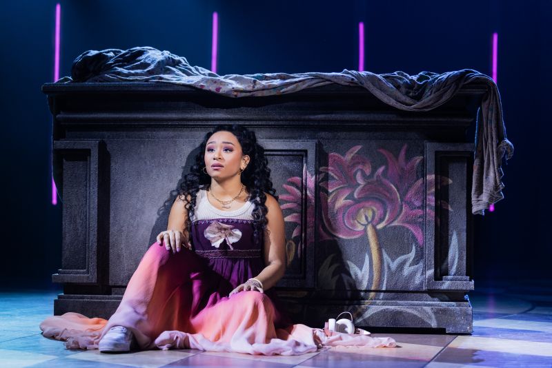 Fabiola Caraballo Quijada in the North American Tour of & JULIET - Photo Credit Evan Zimmerman for MurphyMade