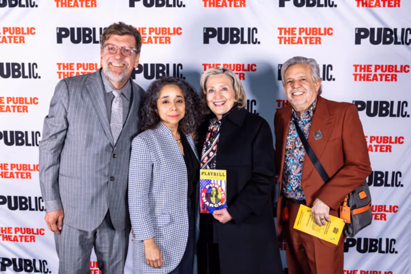 Photos: PUBLIC CHARGE Opens At The Public Theater With Hillary Clinton And Dr. Jill Biden In Attendance  Image