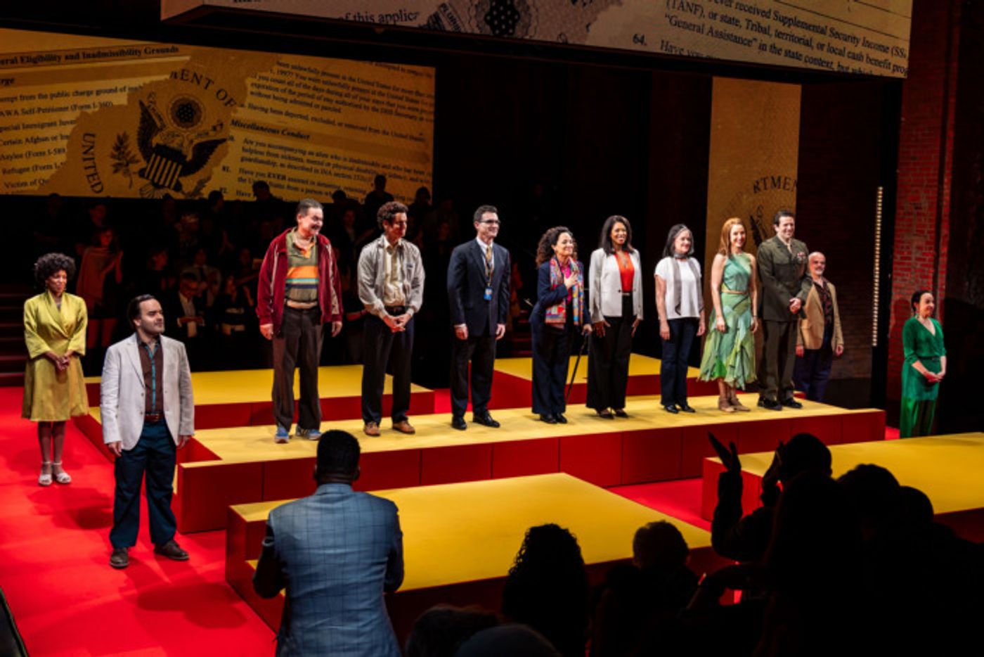 Photos: PUBLIC CHARGE Opens At The Public Theater With Hillary Clinton And Dr. Jill Biden In Attendance  Image