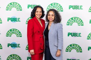 Zabryna Guevara and playwright and former U.S. Ambassador Julissa Reynoso Photo