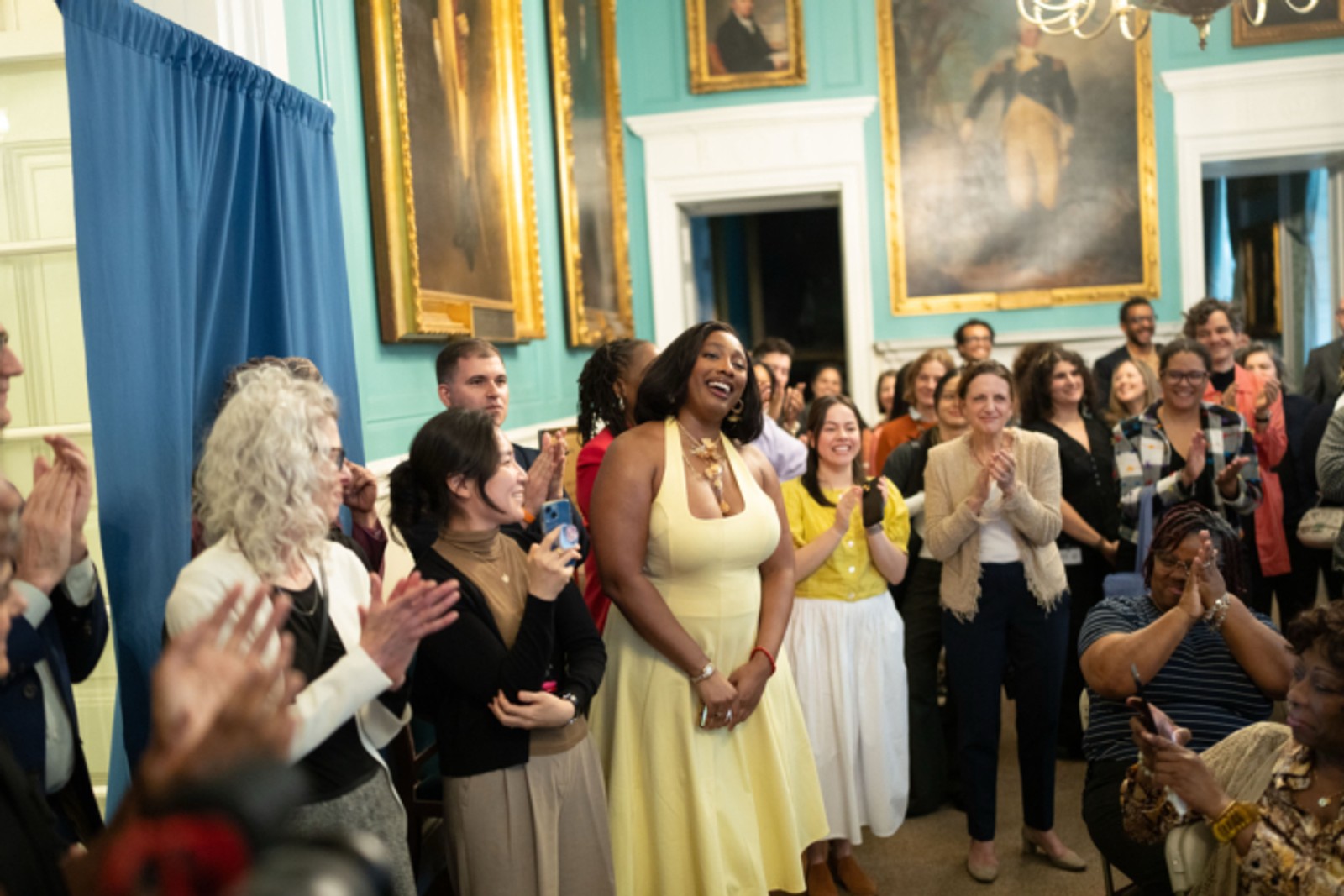 FROM ROOTS TO ARTS Program Celebrated At City Hall With NYCHA Artist-in-Residence Showcase Image