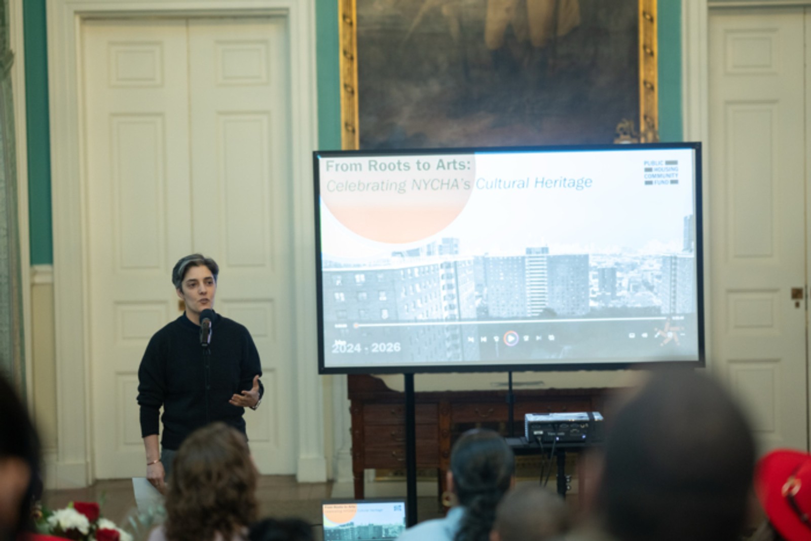 FROM ROOTS TO ARTS Program Celebrated At City Hall With NYCHA Artist-in-Residence Showcase Image